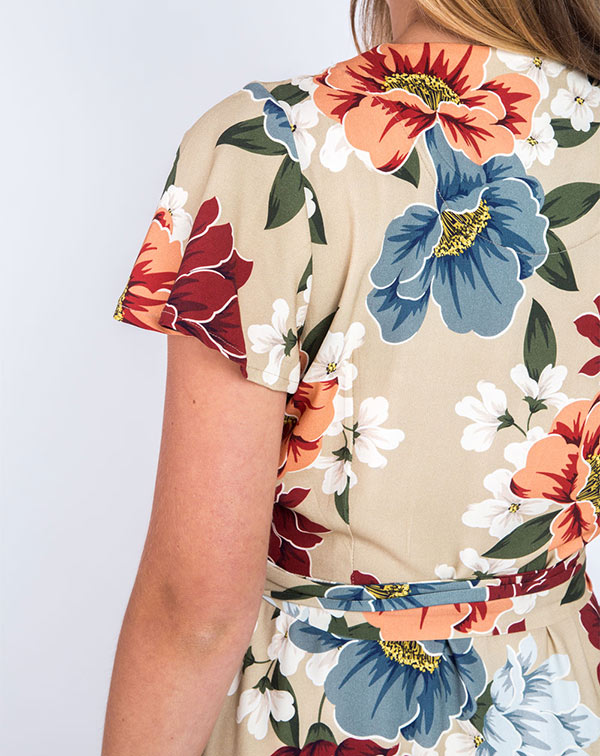 Robe fleuri Aatise dos